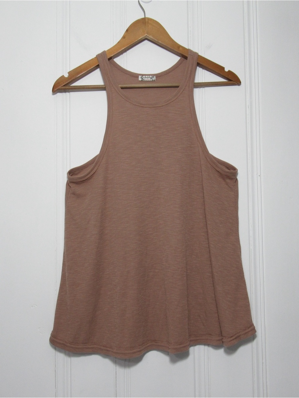 Free People Intimately Racerback Scoop Neck Ribbed Tank Top Size Medium